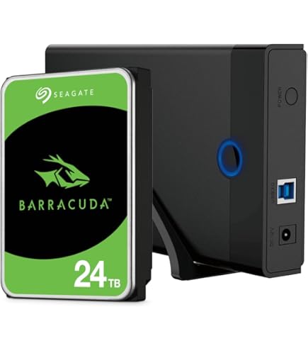 Amazon | Seagate Barracuda 24TB 内蔵ハードドライブ 7200 U/分